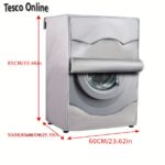 Heavy-Duty Waterproof & Dustproof Washing Machine Cover - UV Resistant, Multiple Sizes for Front Load Washers, Easy Roll-Edge Design, Safety Certified Appliance Protector - Image 2