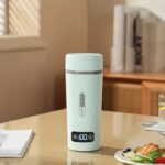 ⁦Smart Mini Electric Water Bottle - Portable & Safe with Auto Shut-Off, Easy-Clean Separable Cord for Home, Business Trips & Travel Use⁩ - الصورة ⁦13⁩