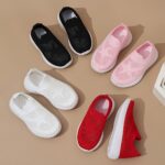One pair of breathable and lightweight mesh casual sports shoes for girls and boys in four colors, suitable for spring and summer - Image 2