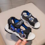 Men'S Casual Sandals with Motorcycle Design - Breathable Mesh Upper, Lightweight & Abrasion-Resistant, Ideal for Beach & Daily Wear, Casual Footwear | Motorcycle Sandals | Breathable Sandals - Image 12