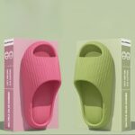 Women's Comfort Slides - Non-Slip, Durable Thick Sole EVA Sandals for Indoor & Bathroom Use, Solid Color Open Toe Summer Shoes - Image 9
