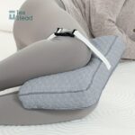 Ergonomic Knee Pillow for Side & Back Sleepers - Between Leg & Under Knee Support Pillow with 100% Polyester, Machine Washable, White - Spinal Alignment & Pressure for Better Sleep, Side Sleeper Pillow, Contoured Design, Soft Fabric, Healthconscious Users - Image 8