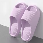 Women's Comfort Slides - Non-Slip, Durable Thick Sole EVA Sandals for Indoor & Bathroom Use, Solid Color Open Toe Summer Shoes - Image 13