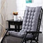 1pc Rocking Chair Cushion Multi-functional Durable Reversible Chair Cushion - Warm with Removable Rocking Chair Cushion Suitable for office chairs, recliner cushions, etc., suitable for all seasons, solid color design (48.01*119.99cm) - Image 5