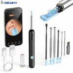 INSKAM Earwax Cleaner with Camera And Light - with 6 Ear Spoon Sets And 7pcs Wireless Earwax Removal Tool - Supports Wifi Connection - Suitable for All Mobile Phones - Earwax Removal - Rechargeable Lithium Battery - Safe And Convenient Ear Cleaner - Image 7