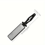 5-in-1 Diamond Knife Sharpener with 400/1000 Grit Tungsten Steel & Ceramic Double-Sided Whetstone - Multi-Tool for Kitchen Knives, Scissors, Cleavers - Lightweight Portable Design, Ergonomic Handle, Father’s Day Gift for Home & Outdoor Use - Image 3