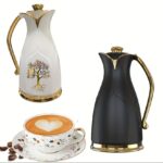 Insulated Hot Kettle, Coffee Maker, Restaurant Office Outdoor Portable Vacuum Insulated Pot 2 Sets, for Winter - Image 3
