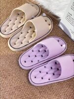 Women'S Soft & Comfortable EVA Slip-On Slippers - Non-Slip, Wear-Resistant, Lightweight Home Slippers with Soft Beige Upper and Ergonomic Design, All-Season Comfort, Non-Slip Footwear | Soft Upper Material | Ergonomic Design, Slippers for Home - Image 8
