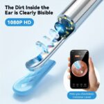 INSKAM Earwax Cleaner with Camera And Light - with 6 Ear Spoon Sets And 7pcs Wireless Earwax Removal Tool - Supports Wifi Connection - Suitable for All Mobile Phones - Earwax Removal - Rechargeable Lithium Battery - Safe And Convenient Ear Cleaner - Image 4
