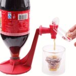 PVC Soda Water Dispenser - Inverted Beverage Dispenser, Creative Drink Seller for Home Bars, Party Accessories, Small Kitchen Tool.