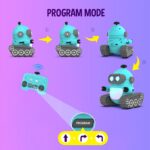 ⁦Cross-border Remote Control Smart Programming Light Music Dancing Mini Robot Toy⁩ - الصورة ⁦13⁩