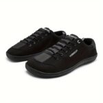 ⁦HOBIBEAR Unisex Slip-On Sneakers - Minimalist Geometric Design, Wide Toe Box & Breathable, Lightweight Rubber Sole with Shock-Absorbing Insole, Anti-Slip Casual Shoes for Walking & Casual Attire (White/Red, Orange, Grey-Green), Allseason Footwear, Stylish⁩ - الصورة ⁦7⁩