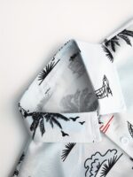 Men's Trendy Hawaiian Shirt With Fancy Palm Tree Prints For Summer Beach, Pool And Vacation - Image 7