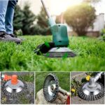 15.24 cm Unbreakable Wired Trimmer Blade, Weed Eater Head - Steel Wire Rotary Brush Cutter for Moss, Grass, Rust Removal on Paving Stones, Pavement Joints or Driveway, Weed Control | Rotary Brush Cutter | Durable Cutting System, Weed Eater Accessories - Image 8