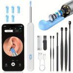 Inskam Visual Ear Pick, Visual Ear Pick with Camera And Light, Earwax Removal Tool with 6 Ear Pick Sets And 7pcs Ear Pick Set, Can Be Connected to Wifi, Battery/Usb Dual-Purpose, Lithium Battery Formaldehyde-Free, Suitable for All Mobile Phones, Safe And - Image 2