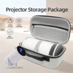 Magcubic HY300 Pro Projector Travel Case - Durable Nylon Storage Bag with Lens Protection, Dust-Proof Carry Cover, Padded Carry Case
