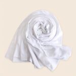 2pcs 1Set Ramadan/Eid Al Fitr Muslim Men'S Prayer Towel Adult White Ihram Arab Traditional Hajj Towel Hajj Towel Prayer Shawl with Tassels Men'S Clothing Gift White Hajj Eid Gift - Image 9
