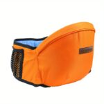 1pc Ergonomic 45° Inclined Baby Carrier Waist Stool - Hands-Free Adjustable Straps, Soft Breathable Fabric, Multi-Color Options for Outdoor Travel & Daily Use, Sling Carrier for Baby, Durable Material, Busy Moms - Image 3