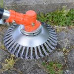 15.24 cm Unbreakable Wired Trimmer Blade, Weed Eater Head - Steel Wire Rotary Brush Cutter for Moss, Grass, Rust Removal on Paving Stones, Pavement Joints or Driveway, Weed Control | Rotary Brush Cutter | Durable Cutting System, Weed Eater Accessories