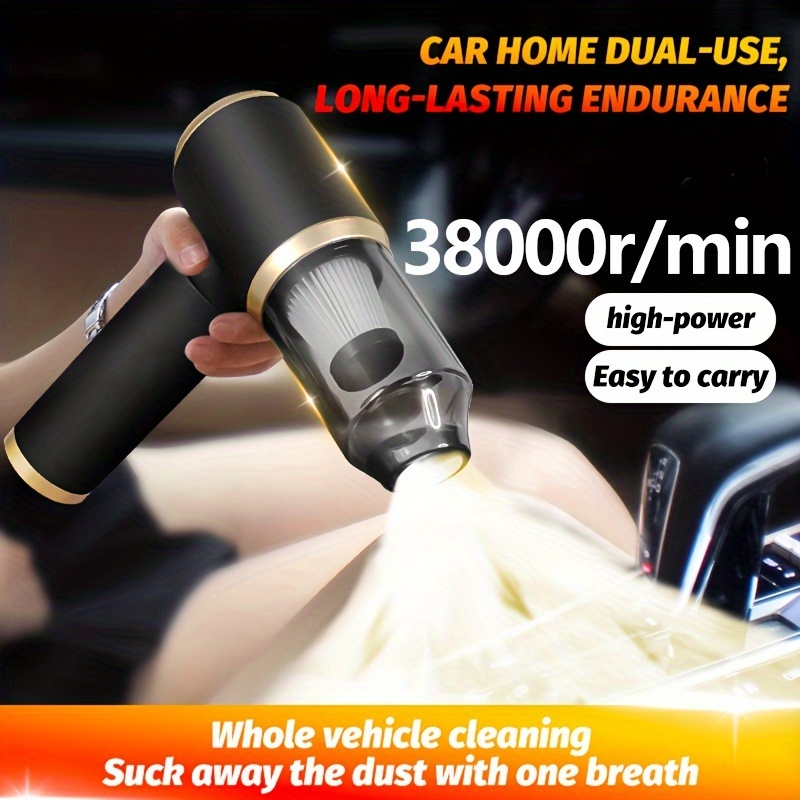 353dd9ad-78cf-4eee-8242-02e53ac7e0e5.jpg For Mini Handheld Vacuum Cordless, Car Vacuum Cleaner Portable Charging, Three-in-One, Dust Suction and Air Blower and Hand Pump, 5000PA Hand Vacuum High Power, Cleaning Favorite - Image 1