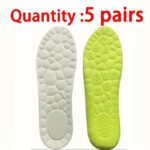 ⁦5 Pair Lightweight And Soft Insoles for, Soft, elastic and breathable, sports shoes and casual insoles Comfortable And Non Tiring Feet⁩ - الصورة ⁦9⁩