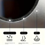 ⁦Super Absorbent Diatom Mud Bathroom Mat - Quick-Drying, Non-Slip Water-Absorbing Floor Mat, Soft And Comfortable, Suitable for Bathrooms, Showers, Laundry Rooms, Bedrooms, Living Rooms, Door Mats, Kitchen Mats, Machine Washable, Hand Washable.⁩ - الصورة ⁦9⁩