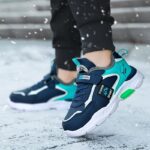 ⁦Men's and Women's Snow Sports Shoes, Anti-slip and Warm, Winter Outdoor Snow Boots⁩ - الصورة ⁦9⁩