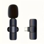 2pcs AMOSIJOY Wireless Lavalier Microphone System with 7.44meter Range, 5 Hours Playtime, Noise Cancellation, USB Charging, Rechargeable Polymer Battery - Ideal for Vlogging & Online Content Creation, Vlogging Equipment | Omnidirectional Microphone | Rech - Image 4