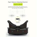 ⁦[Popular Choice] Adjustable 3D VR Headset for Smartphones - HD Blu-Ray Lens, Comfortable Nose Pads & Straps, Ideal for Movies & TV, Fits Phones up to 18.29cm - Lightweight & Durable⁩ - الصورة ⁦5⁩
