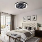 1pc 33.02cm Modern Ceiling Fan With Lights And Remote Control, E26/E27 Base Easy Install Socket Fan Light, 3 Speed Wind Adjustment, 3 Colors 3000-6500k Dimmable Led Light for Bedroom, Kitchen, Living Room, Storage Room, Garage, Bathroom - Image 8