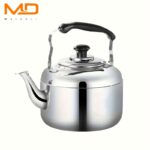 Moredor 5L Stainless Steel Whistling Tea Kettle for Stovetop - Large Capacity, Durable, Portable for Gas & Electric Stove, Home, Office, Restaurant Use - Uncharged, Easy Clean - Image 4