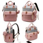 Lamroro Diaper Bag Backpack, Bags for Boys Girls, Diaper Backpack Bag with a changing station, Multifunction Large Travel Back Pack, Registry Search, Essential Gifts - Image 2