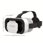 ⁦HD VR Goggles for Smartphones - Battery-Free, ABS Material, Model G05A - Immersive Virtual Reality Viewing Accessory⁩ - الصورة ⁦2⁩