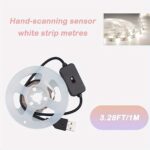 Valentine'S Day Warm White LED Strip Light with Motion Sensor - Easy Install USB Powered Lighting for Bedroom, Home, Kitchen, Wardrobe Decoration - Flexible Cuttable Tape, Romantic Space Theme, Non-changing White Light - Image 3