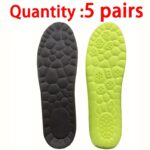 ⁦5 Pair Lightweight And Soft Insoles for, Soft, elastic and breathable, sports shoes and casual insoles Comfortable And Non Tiring Feet⁩ - الصورة ⁦5⁩