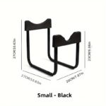 ⁦Space-Saving Metal Bucket Rack - Easy Assembly, Perfect for Kitchen & Office Storage, Water Bucket, Daily Essentials⁩ - الصورة ⁦10⁩