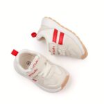 ⁦Comfortable Sneakers For Baby Boys, Lightweight Non Slip Walking Shoes For Indoor Outdoor, All Seasons⁩ - الصورة ⁦9⁩