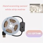 Valentine'S Day Warm White LED Strip Light with Motion Sensor - Easy Install USB Powered Lighting for Bedroom, Home, Kitchen, Wardrobe Decoration - Flexible Cuttable Tape, Romantic Space Theme, Non-changing White Light - Image 9
