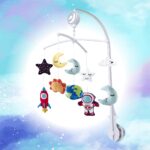 ⁦1set Baby Cartoon Musical Bed Bell, Manual Baby Musical Crib Bells, Popular Gifts⁩ - الصورة ⁦5⁩