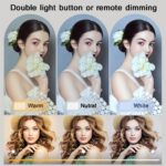 Led Adjusted 3000K-6000K Rechargeable Clip Photography Lighting Kit Fill Light for Studio Lights Selfie Clip Fill Light Led Video Conference Fill Light Phone Light Selfie Light Video Light  for Phone iPad Camera Laptop Light for Phone Selfie TikTok Live S - Image 8