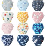12pcs Youngsters Training Diapers Youngsters Sitting Aids Youngsters Underwear Gifts for Youngsters - Image 4