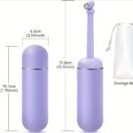 Travel-Friendly Handheld Bidet - 380ml Leakproof, Portable Personal Hygiene Sprayer with Removable Water Storage - Image 2