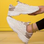 ⁦Women'S Casual Sneakers Breathable Mesh Upper Solid Color Low Top Athletic Shoes with Phylon Sole, Hand Washable, All-Season Comfort Lightweight Running Shoes⁩ - الصورة ⁦5⁩