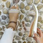 Women's Elegant Platform Sandals, Ankle Buckle Strap Comfort Walking Shoes, Wedge Beach Shoes - Image 7