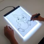 1set Led Drawing Copy Board Drawing Board, 3 Levels Dimmable, Painting Tablet A5/A4/A3 Size Light Pad, Copy Board, Learning Educational Auxiliary Tools