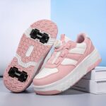 Unisex Stylish Roller Shoes with Detachable Components - Four-Wheel Skates, Perfect for Outdoor Sports, Suitable for Both Men And Women - Ideal for Birthday And Christmas Gifts. - Image 6