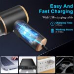 ⁦For Mini Handheld Vacuum Cordless, Car Vacuum Cleaner Portable Charging, Three-in-One, Dust Suction and Air Blower and Hand Pump, 5000PA Hand Vacuum High Power, Cleaning Favorite⁩ - الصورة ⁦13⁩