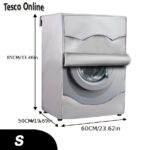 Heavy-Duty Waterproof & Dustproof Washing Machine Cover - UV Resistant, Multiple Sizes for Front Load Washers, Easy Roll-Edge Design, Safety Certified Appliance Protector - Image 3