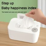 A portable wet wipe heater, wet wipe dispenser, USB powered, constant temperature wet wipe heater, large capacity mini wet wipe dispenser - suitable for travel, car and home use - Image 9