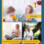 Portable electric Bidet - Mini Detachable Handheld Personal Travel Bidet with 2 Pressure Options Electric Sprayer Toilet for Personal Hygiene Cleaning/Soothing Postpartum Care/Perineal/2 Modes | 350ml/12.3oz - Image 11